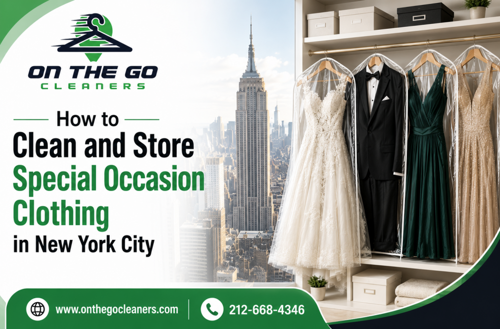 Clean and Store Special Occasion Clothing in New York City