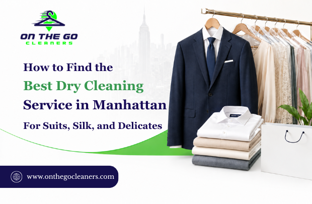 How to Find the Best Dry Cleaning Service in Manhattan for Suits, Silk, and Delicates